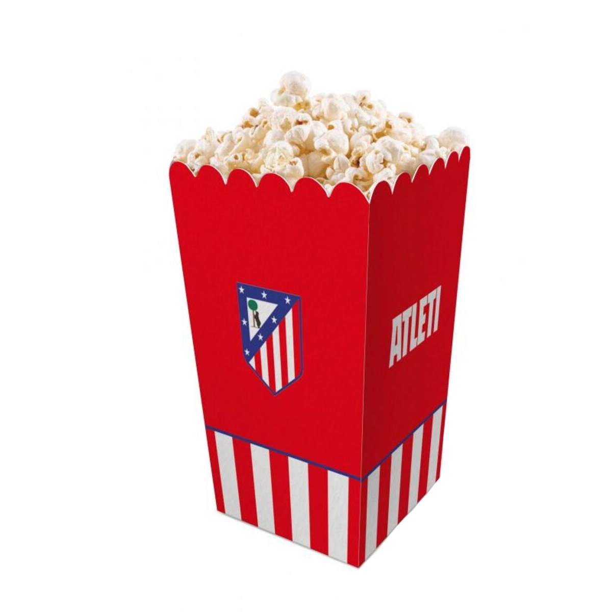 Red and white box crest and Atleti 3 pieces image number null